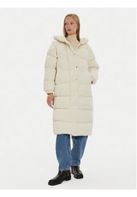 Marella Płaszcz zimowy Razzia 2423496044 Écru Regular Fit. Materiał: syntetyk. Sezon: zima