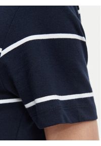 Beverly Hills Polo Club T-Shirt P-SS26W-TS0162 Granatowy Regular Fit. Typ kołnierza: polo. Kolor: niebieski. Materiał: bawełna #5