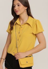 Renee - Żółta Koszula Peshohsa. Kolor: żółty. Długość: krótkie