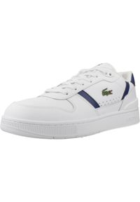 Tenisówki Lacoste Model T-clip Set Kolor Biały. Zapięcie: sznurówki. Kolor: biały. Materiał: skóra, syntetyk, materiał. Szerokość cholewki: normalna. Sport: turystyka piesza #1