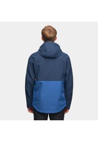 Kurtka softshell trekkingowa męska Alpinus Pelat. Kolor: niebieski. Materiał: softshell. Sport: turystyka piesza #2