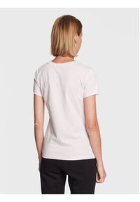 Armani Exchange T-Shirt 3RYTBD YJCHZ 14AN Różowy Regular Fit. Kolor: różowy. Materiał: bawełna