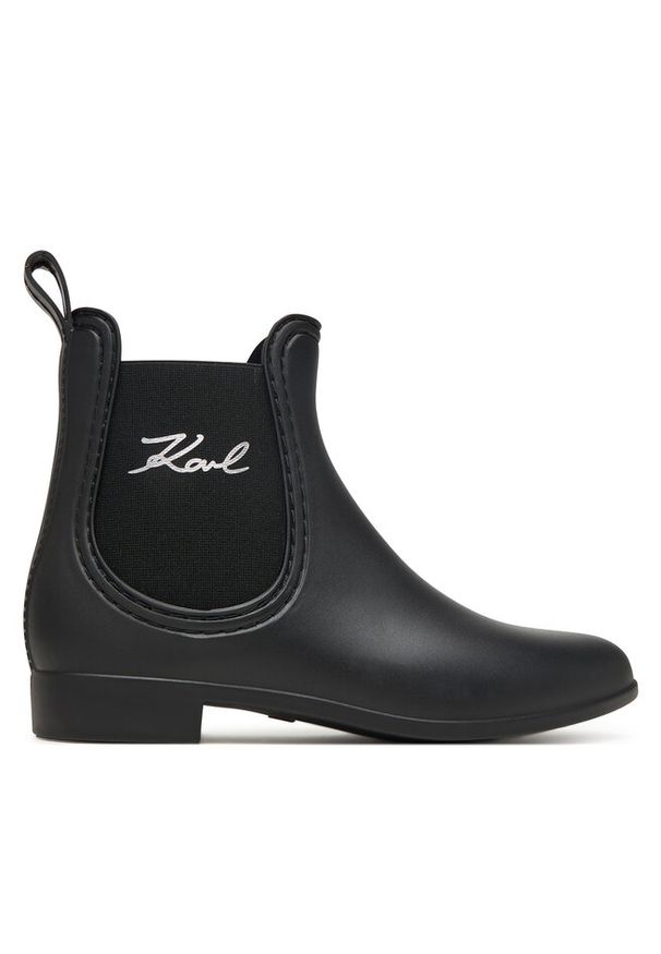 Karl Lagerfeld - Kalosze KARL LAGERFELD. Kolor: czarny