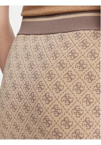 Guess Spódnica ołówkowa W6YD19 Z0961 Beżowy Slim Fit. Kolor: beżowy. Materiał: syntetyk #5