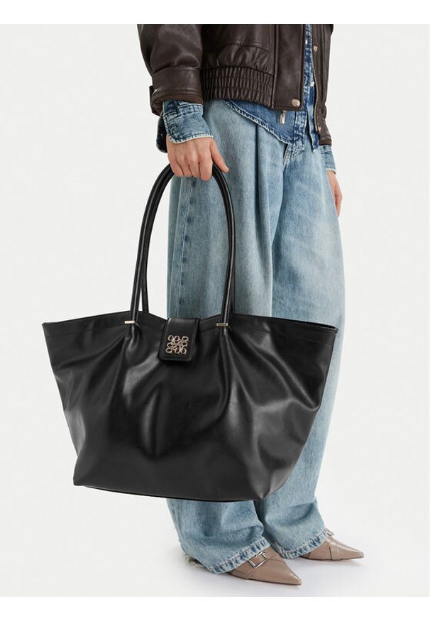 Nine West Torebka CEO-Corsia-LA374-5201 Czarny. Kolor: czarny