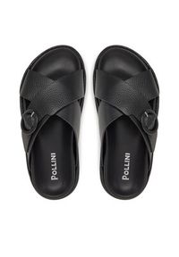 Pollini Klapki SA28134G0MTD0000 Czarny. Kolor: czarny. Materiał: skóra #2