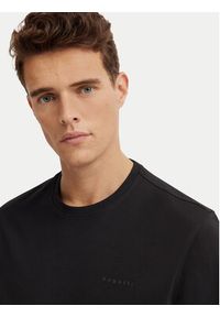 Bugatti T-Shirt 8350-95040 Czarny Regular Fit. Kolor: czarny. Materiał: bawełna #3