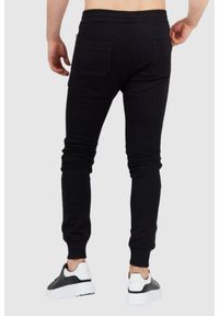 Balmain - BALMAIN Dresowe spodnie męskie z wypukłym logo. Kolor: czarny. Materiał: bawełna #3