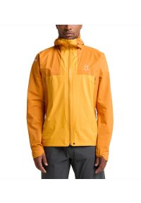 Haglöfs - Kurtka przeciwdeszczowa męska L.I.M GTX Active. Kolor: żółty
