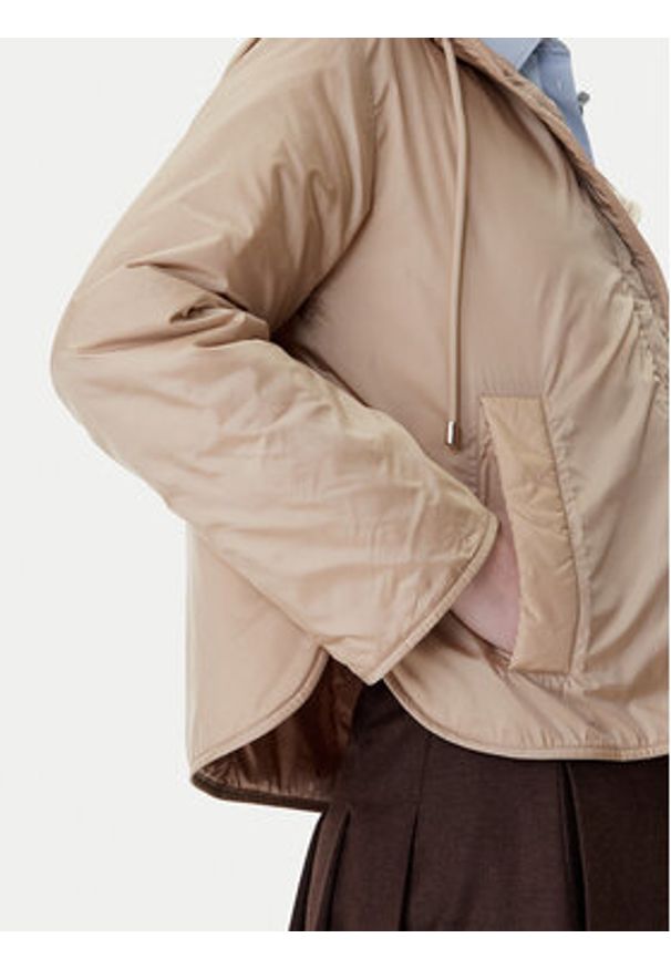 Weekend Max Mara Kurtka przejściowa Agreste 2615481041 Beżowy Regular Fit. Kolor: beżowy. Materiał: syntetyk