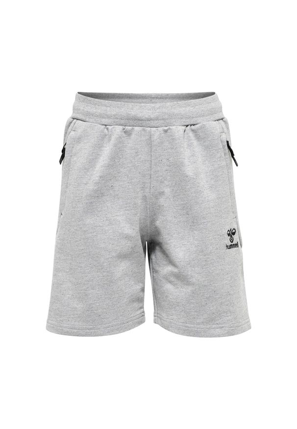 Bawełniane Szorty dla dzieci Hummel move Grid. Okazja: na uczelnię. Kolor: szary. Materiał: bawełna. Styl: sportowy. Sport: joga i pilates