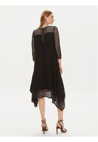 Joseph Ribkoff Sukienka letnia 242117 Czarny Regular Fit. Kolor: czarny. Materiał: wiskoza. Sezon: lato