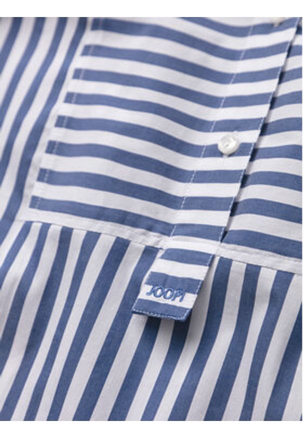 JOOP! Sukienka koszulowa 30041716 Niebieski Loose Fit. Kolor: niebieski. Materiał: bawełna. Typ sukienki: koszulowe
