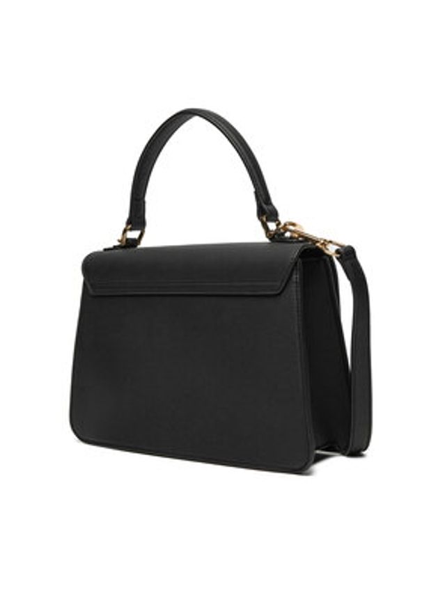 Love Moschino - LOVE MOSCHINO Torebka JC4032PP1MKD0000 Czarny. Kolor: czarny. Materiał: skórzane