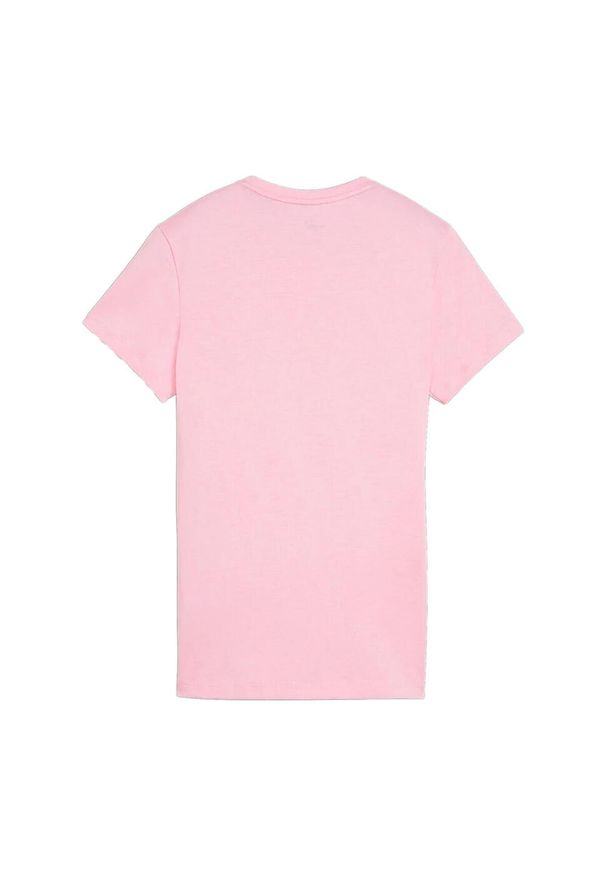 Puma - T-shirt Damski Logo ESS. Kolor: różowy