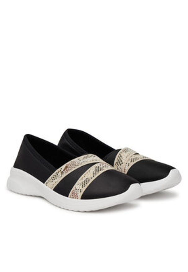 Puma Półbuty Adelina 2 Snake Chic 400702 01 Czarny. Kolor: czarny. Materiał: materiał