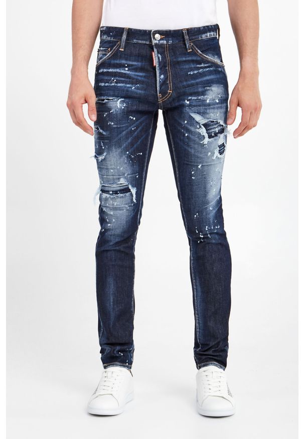Jeansy męskie Cool Guy Jean DSQUARED2. Wzór: nadruk