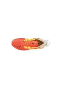 Buty halowe Mizuno Wave Mirage 5. Kolor: żółty, czarny, pomarańczowy, wielokolorowy. Materiał: syntetyk, materiał. Model: Mizuno Wave