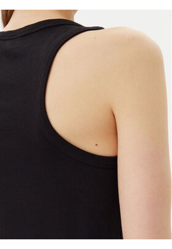 JOOP! Jeans Top 30046103 Czarny Slim Fit. Kolor: czarny. Materiał: bawełna