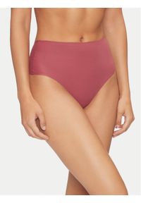 Chantelle Figi brazylijskie z wysokim stanem Soft Stretch C10690 Różowy. Stan: podwyższony. Kolor: różowy. Materiał: syntetyk #1