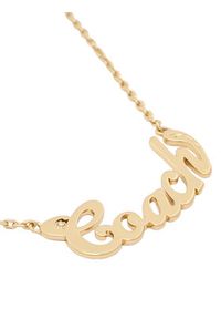 Coach Naszyjnik 37557618 GLD710 Złoty. Materiał: metalowe. Kolor: złoty #4