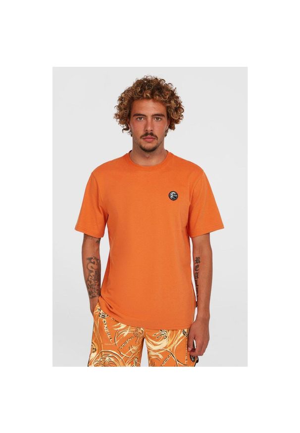 Koszulka O'Neill Originals Badge. Kolor: pomarańczowy