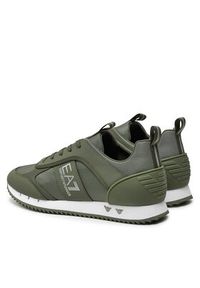 EA7 Emporio Armani Sneakersy X8X027 XK219 T528 Zielony. Kolor: zielony. Materiał: materiał #4