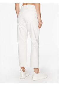 Calvin Klein Jeansy K20K205167 Biały Mom Fit. Kolor: biały