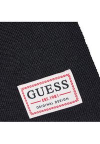 Guess Szalik AM9042 WOL03 Czarny. Kolor: czarny. Materiał: materiał