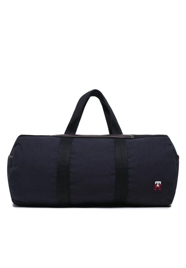 TOMMY HILFIGER - Tommy Hilfiger Torba Th Modern Prep Duffle AM0AM10816 Granatowy. Kolor: niebieski. Materiał: materiał