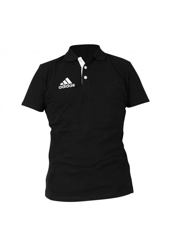 Adidas - Polo adidas Pique. Typ kołnierza: polo. Kolor: czarny, biały, wielokolorowy