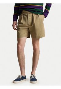 Polo Ralph Lauren Szorty materiałowe 710B20886003 Khaki Relaxed Fit. Kolor: brązowy. Materiał: bawełna #1