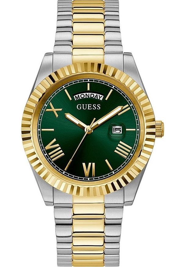 Zegarek Guess Zegarek męski Guess GW0265G8 srebrny. Kolor: srebrny