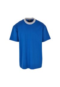 Koszulka Urban Classics Kicker. Kolor: niebieski. Materiał: prążkowany #1