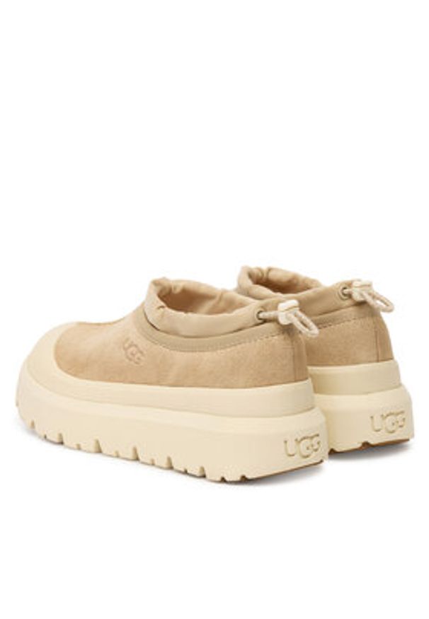 Ugg Śniegowce M Tasman Weather Hybrid 1144096 Beżowy. Kolor: beżowy. Materiał: skóra