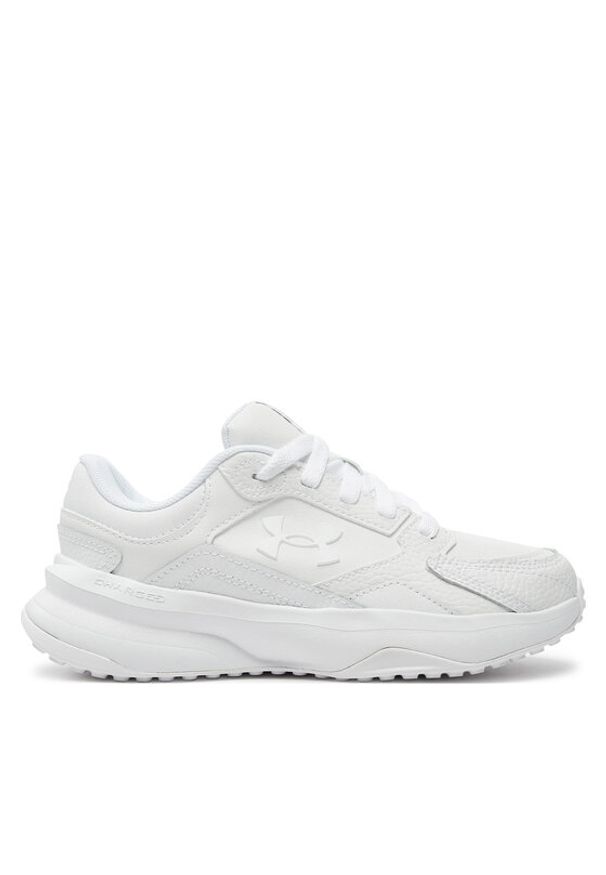 Under Armour Buty na siłownię Ua W Edge Lthr 3028569-100 Biały. Kolor: biały. Materiał: skóra. Sport: fitness