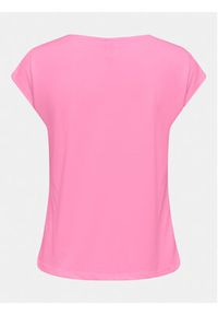 only - ONLY T-Shirt Free 15287041 Różowy Regular Fit. Kolor: różowy. Materiał: syntetyk #2