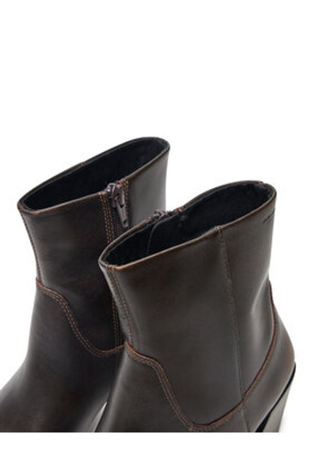 Vagabond Shoemakers Kowbojki Alina 5621-018-33 Brązowy. Kolor: brązowy. Materiał: skóra