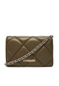 Steve Madden Torebka BENDUE SM13001105 Zielony. Kolor: zielony. Materiał: skórzane