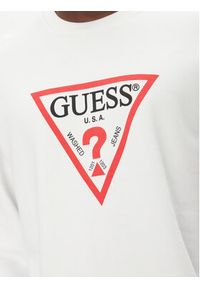 Guess Jeans Bluza M4YQ21 K9V31 Biały Oversize. Kolor: biały. Materiał: bawełna #3