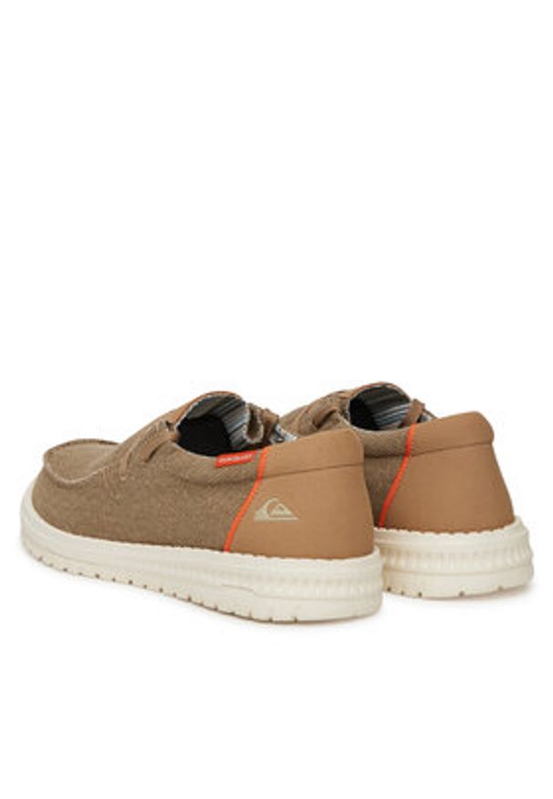 Quiksilver Półbuty WADE-02 Beżowy. Kolor: beżowy. Materiał: materiał