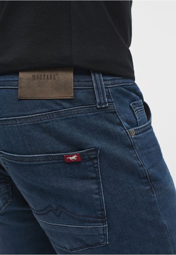 Mustang - MUSTANG VEGAS MĘSKIE SPODNIE JEANSOWE JEANSY DENIM BLUE 1013741 5000 883