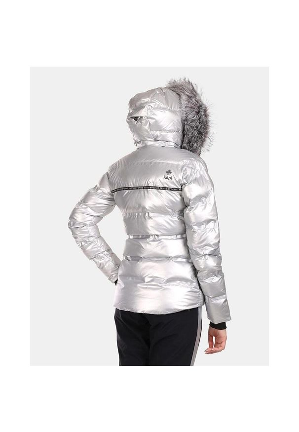 Damska kurtka puchowa Kilpi Ltd Sirius. Kolor: szary. Materiał: nylon. Sport: turystyka piesza