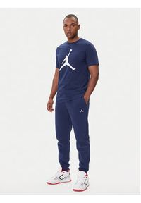 Nike T-Shirt CJ0921 414 Granatowy Regular Fit. Kolor: niebieski. Materiał: bawełna #2