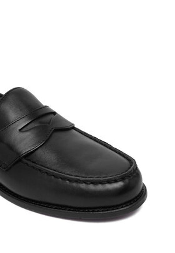 Polo Ralph Lauren Mokasyny Alston 803932221002 Czarny. Kolor: czarny. Materiał: skóra