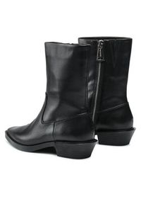 Gino Rossi Botki V803-02-1 Czarny. Kolor: czarny. Materiał: skóra #4