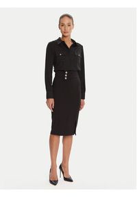 Rinascimento Spódnica ołówkowa CFC0126167003 Czarny Slim Fit. Kolor: czarny. Materiał: syntetyk #3