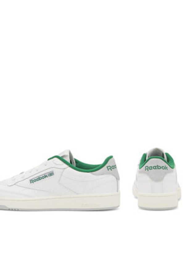 Reebok Sneakersy Club C 85 100032970-M Biały. Kolor: biały. Materiał: skóra. Model: Reebok Club