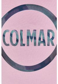 Colmar - T-shirt. Okazja: na co dzień. Kolor: różowy. Wzór: nadruk. Styl: casual #2