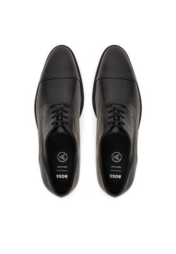 BOSS Półbuty P-Winslow 50555947 Czarny. Kolor: czarny. Materiał: skóra